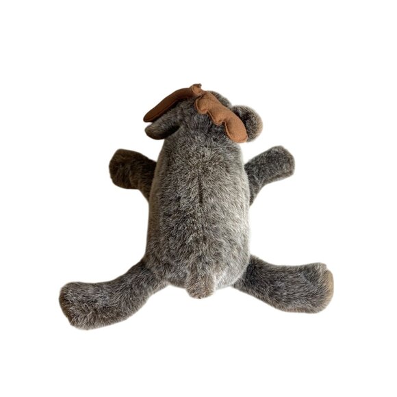 Vintage 1986 L.L. Bean Plush Hand Puppet Moose Stuffed Animal Toy By Douglas 18" - Picture 6 of 8